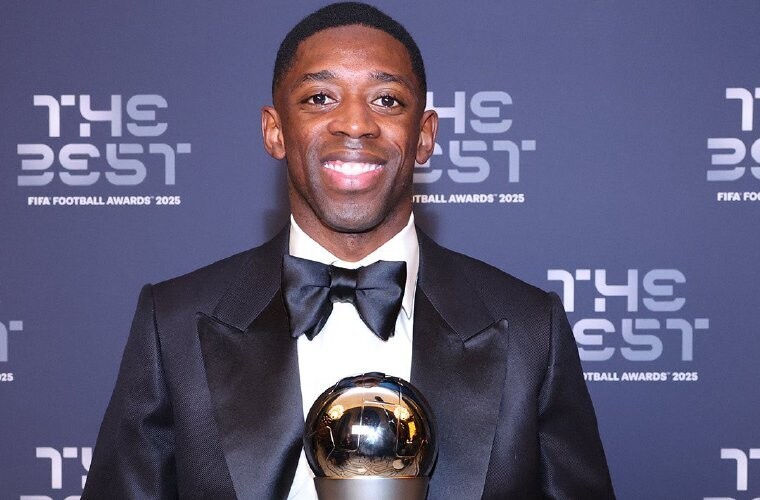 Dembélé and Bonmatí Crowned FIFA's Best Footballers of the Year
