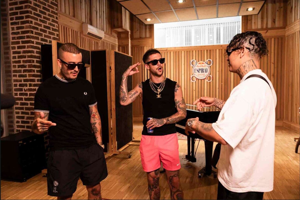 Alemán, Natos y Waor Collab in Red Bull Espiral #3