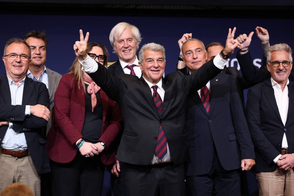 Joan Laporta Re-elected as FC Barcelona President