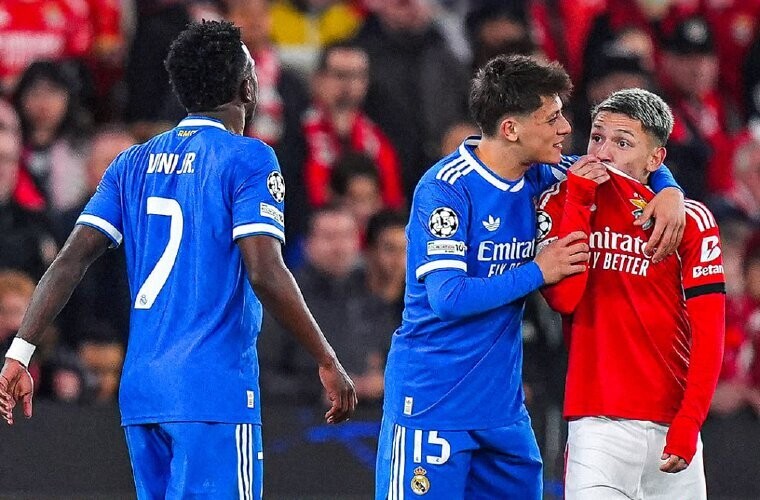Valverde and Vinicius Comment on Racism Incident in Real Madrid vs Benfica Match