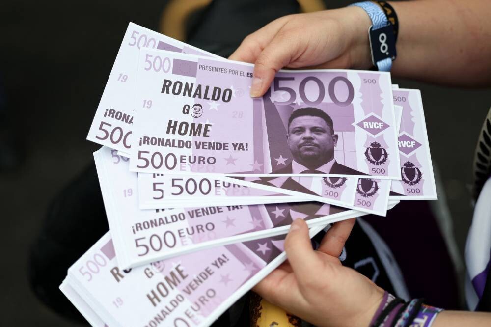 Роналду Назарио в спорном инциденте в Мадриде