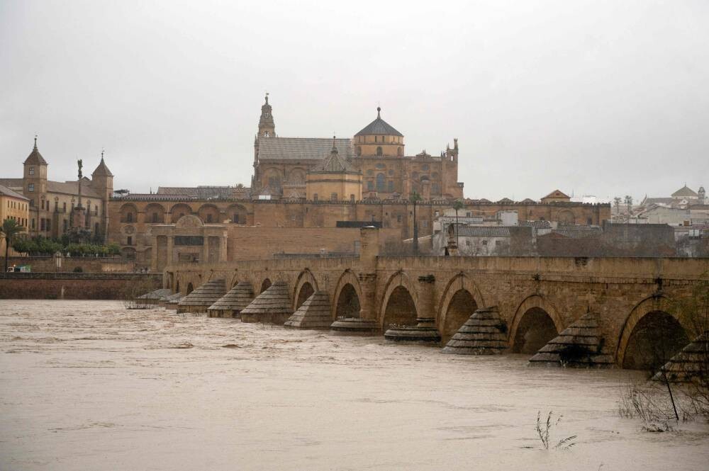 Spain and Portugal Recover from Storm 'Leonardo'