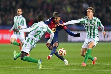 Barcelona to face Real Betis in La Liga
