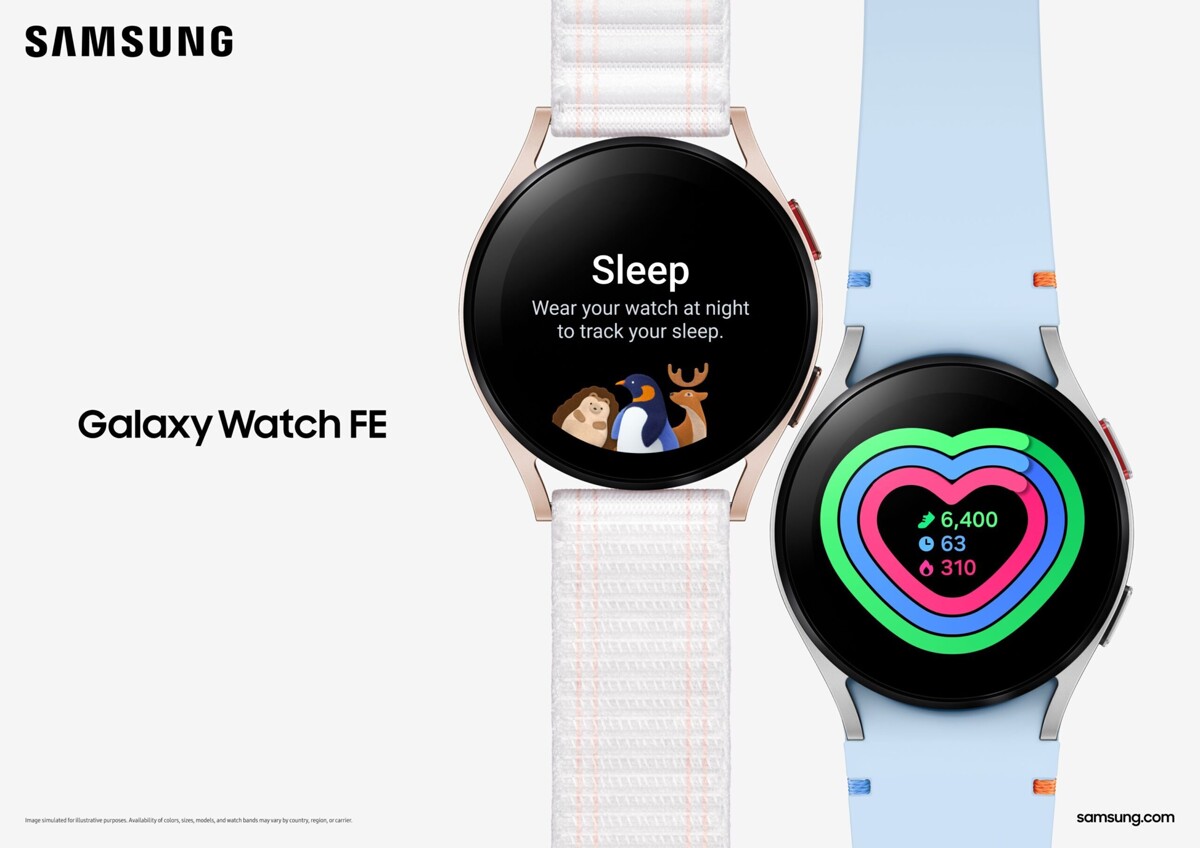 Samsung запускает Galaxy Watch FE с расширенными функциями мониторинга здоровья