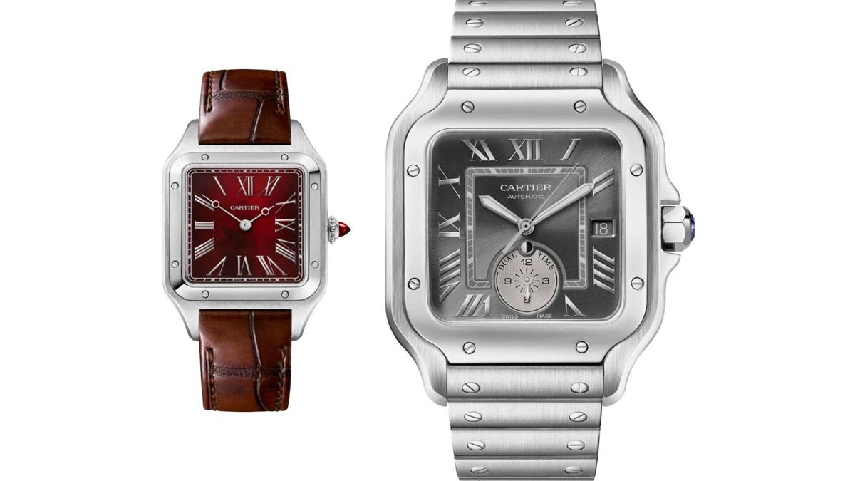 Cartier представляет коллекцию Santos de Cartier Dual Time