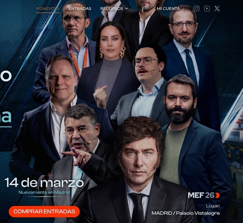 Madrid Economic Forum to Feature Argentine President