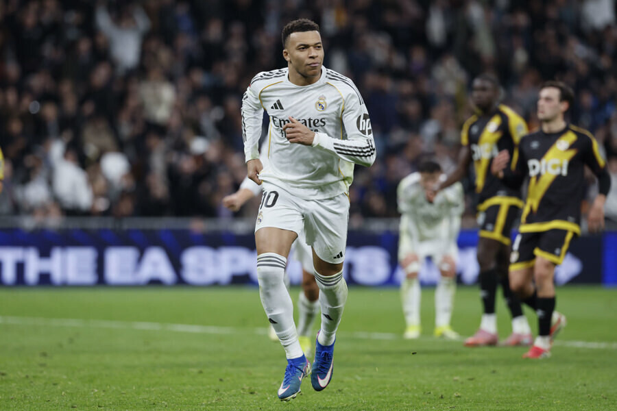 Mbappé Calms Nerves in Minute 100, Real Madrid Beats Rayo Vallecano