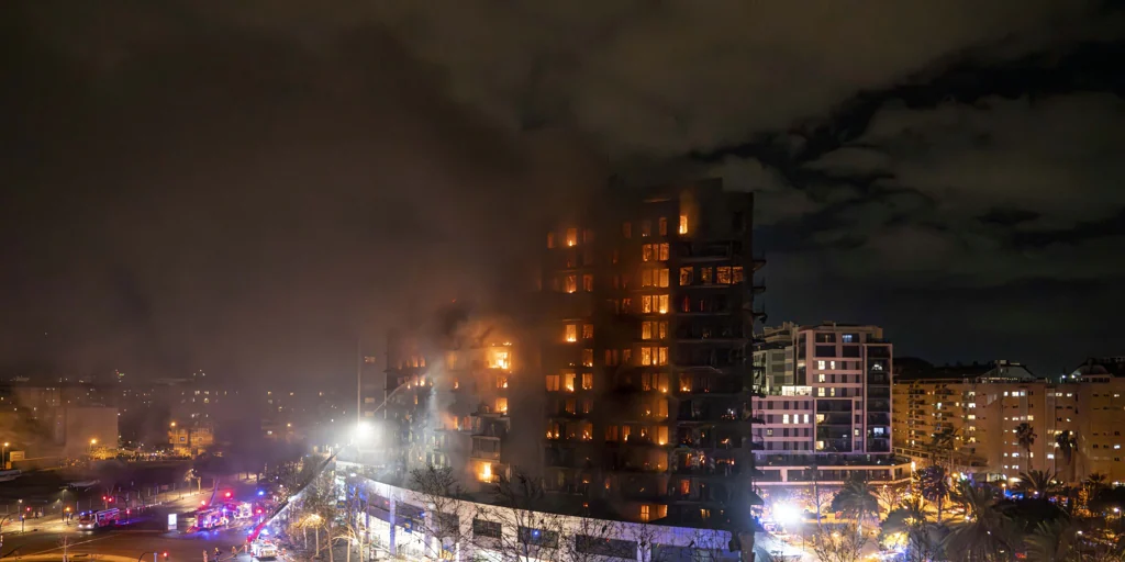 Пожар в районе Кампанар в Валенсии связан с холодильником