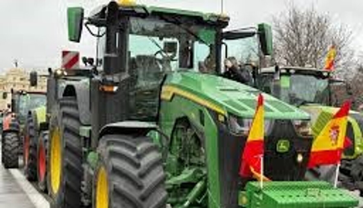 Spanish Farmers Protest Against EU-Mercosur Agreement
