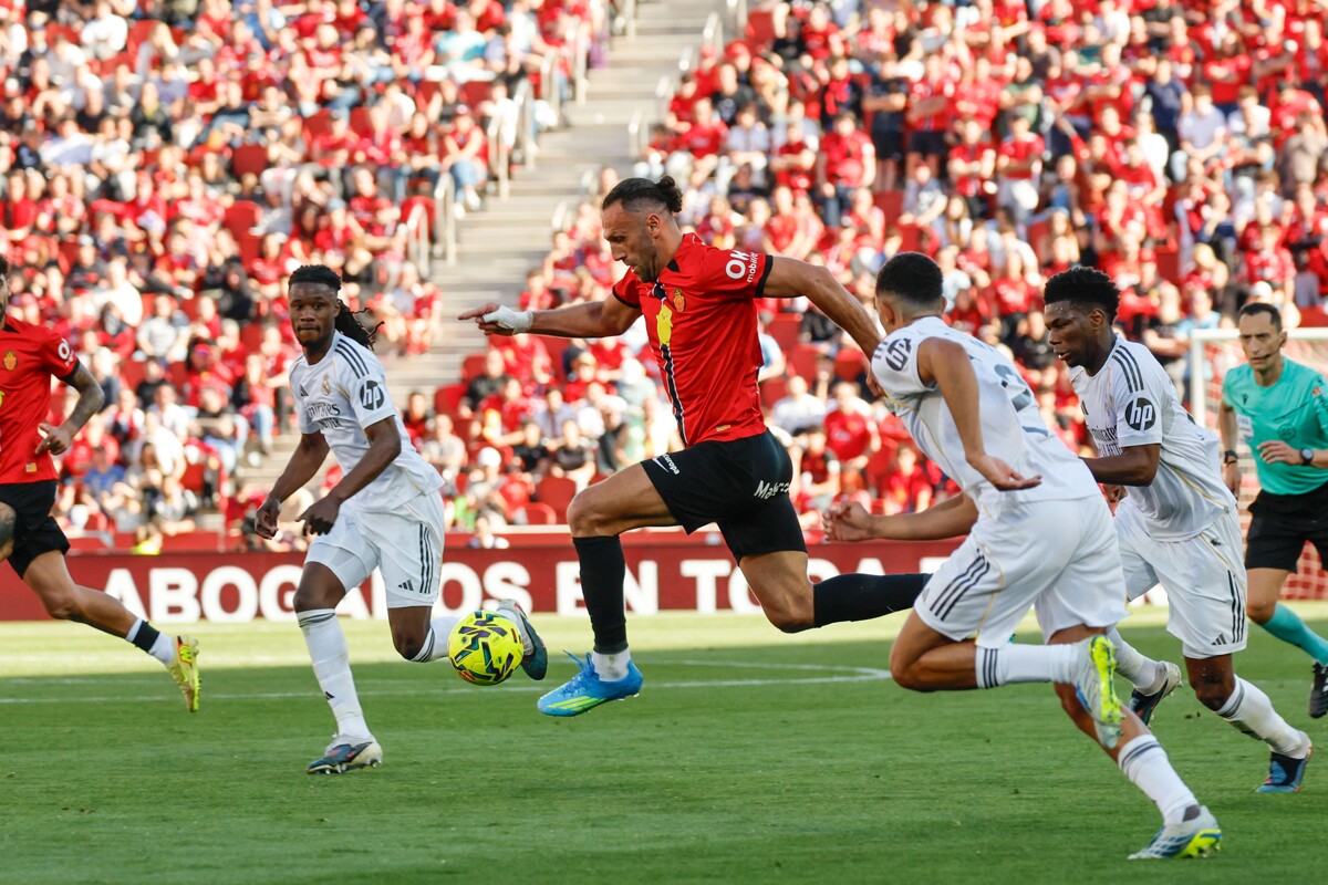 Muriqi's last-minute goal gives Mallorca victory over Real Madrid