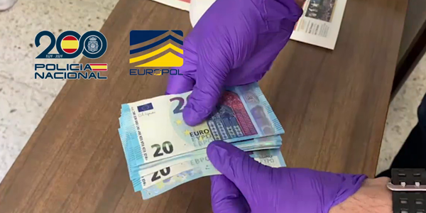 Преступная организация, распространяющая поддельные купюры, ликвидирована в Испании и Европе