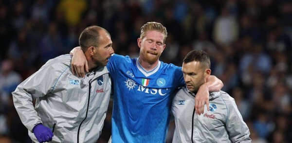 Kevin De Bruyne suffers tear in hamstring, faces long absence