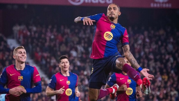 Raphinha Close to Breaking Messi's Record at Barcelona