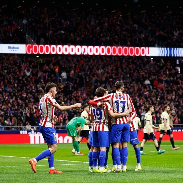 Atlético Madrid Thrash Barcelona in First Copa del Rey Semi-Final Leg