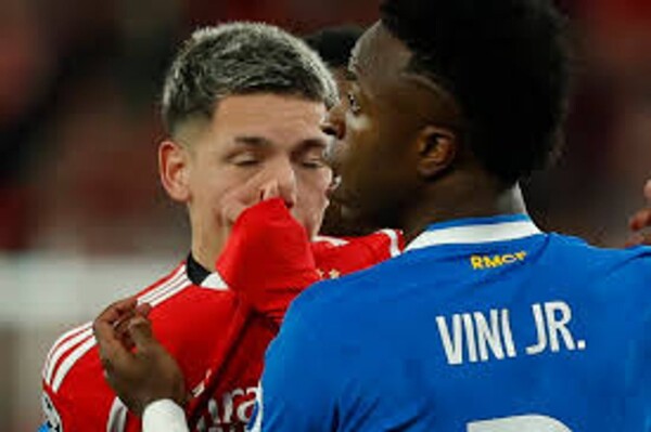 Vinicius Calls Racists Cowards After Benfica Incident