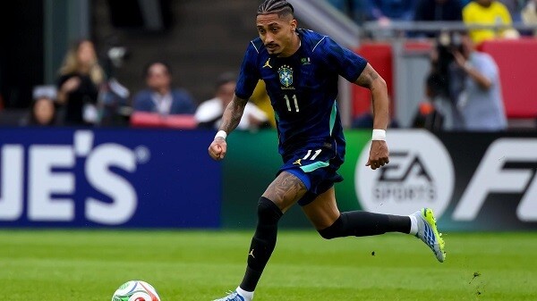 Raphinha sidelined for five weeks due to injury