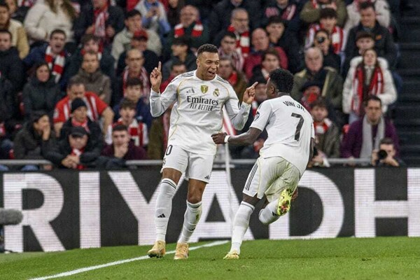 Mbappé Knocks Out Athletic, Ends Madrid Crisis