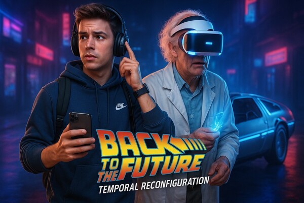 Back to the Future 2025: AI Imagines a Modern Time Travel Saga