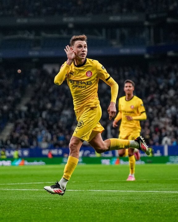 Girona Defeats Espanyol 2-0 to Move Ninth in La Liga