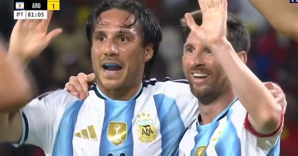 La Liga debut, goal with Messi and dental protector: where did it come from?