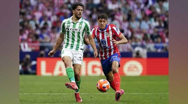 卢克曼马竞首秀：进球+助攻