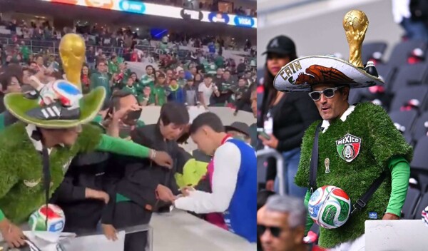 Fan Snatches Marker from Soccer Player Fidalgo