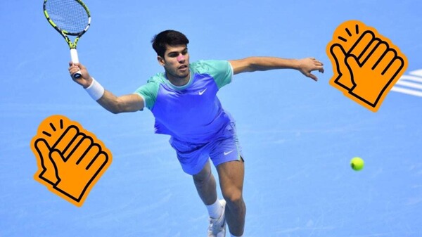Карлос Алькарас одерживает победу над Рублевым на Финале ATP