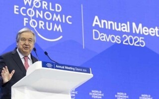 UN Secretary-General Warns of Global Threats at Davos 2025
