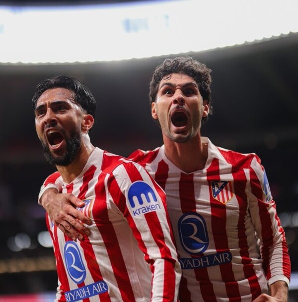 Atlético Madrid Wins with González's Goals