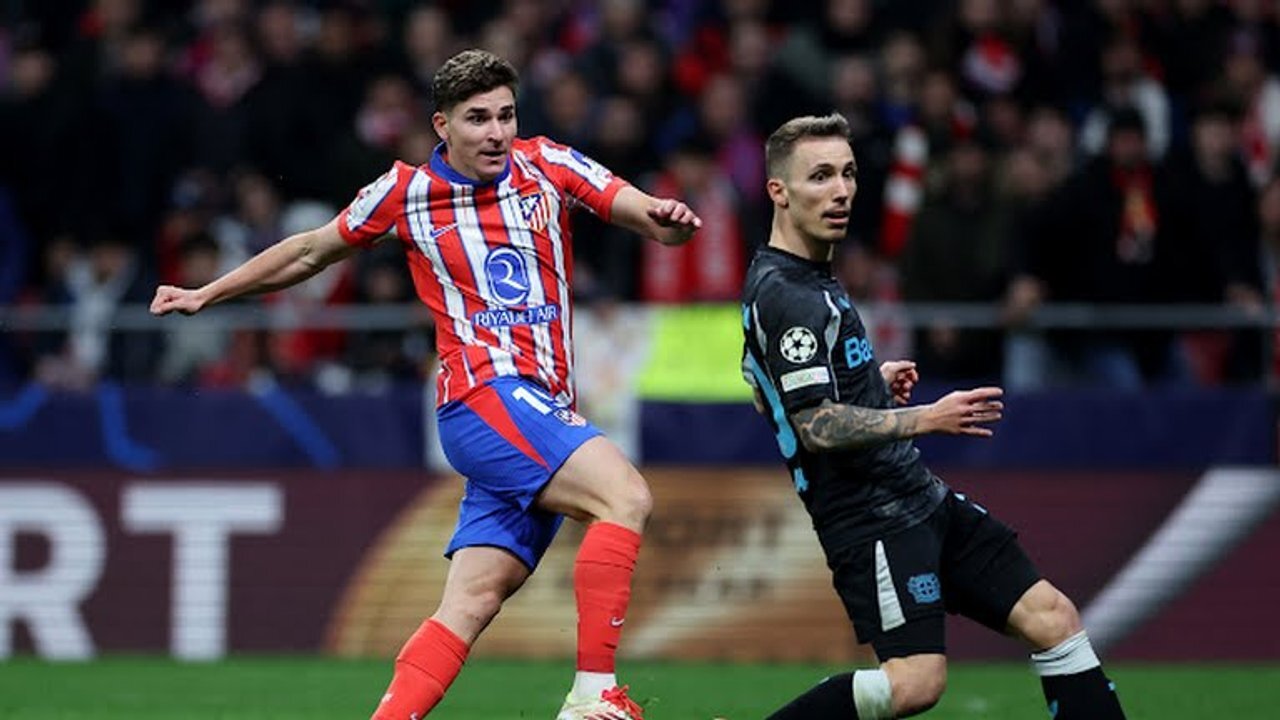 Julián Álvarez Equalizes the Match for Atlético Madrid