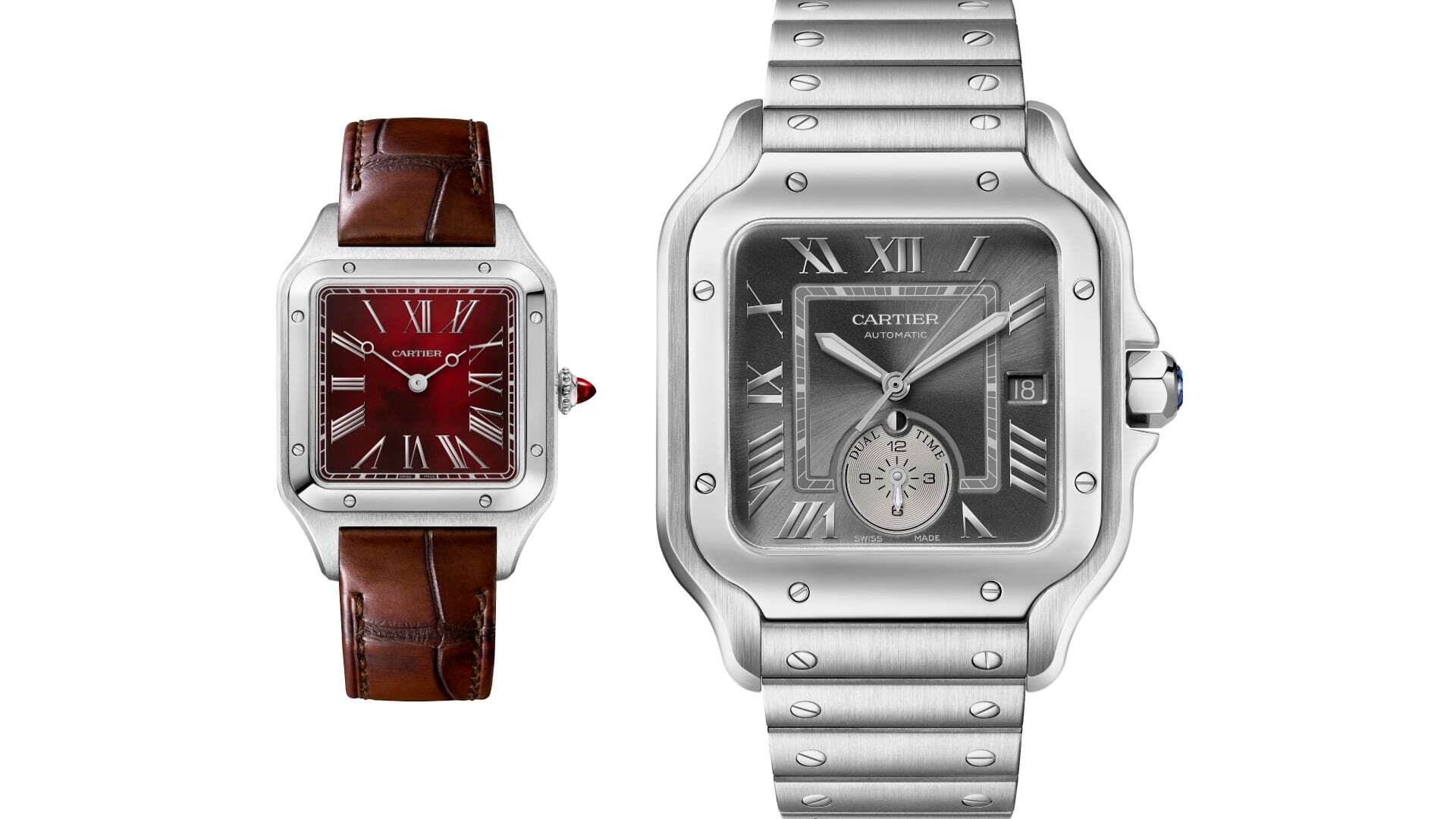 Cartier представляет коллекцию Santos de Cartier Dual Time
